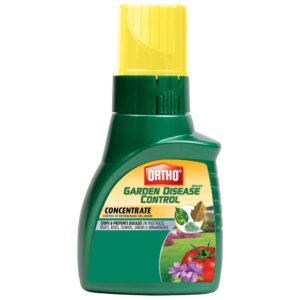 Ortho MAX Garden Disease Control Concentrate, 16-Ounce (Active Ingredient 29.6% Chlorothalonil Fungicide, Formerly Known as Daconil. For use on Vegetables, Fruits, Flowers, & Ornamentals.)