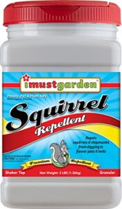 i must garden squirrel repellent – 3lb granular – stops digging in flower pots and beds