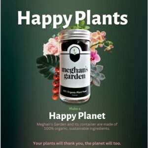 Chemical-Free Organic Indoor Plant Food + Fertilizer | Concentrated Blend, Best for Houseplants Like Succulent, Herb & Fiddle Leaf | Makes 13 Gallons