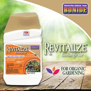 Bonide Revitalize Biofungicide, 16 oz Concentrate Disease Control for Organic Gardening, Controls Blight & Mold