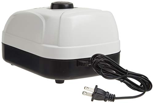 EcoPlus 380 GPH (1440 LPH, 13W) Air Pump w/ 8 Outlets | Aquarium, Fish Tank, Fountain, Pond, Hydroponics