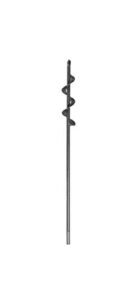 yard butler roto earth 18” aerating irrigating planting auger drill bit digs holes for you, rea-4