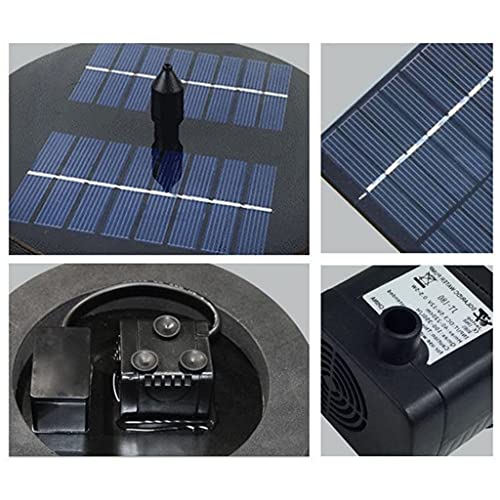 n/a Solar Fountain Floating Outdoor Garden Pond Water Fountain Pump Garden Decoration Pool Pond Waterfall Bird Bath