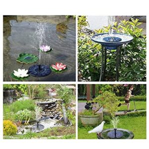 n/a Solar Fountain Floating Outdoor Garden Pond Water Fountain Pump Garden Decoration Pool Pond Waterfall Bird Bath