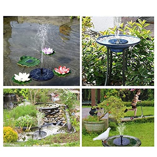 n/a Solar Fountain Floating Outdoor Garden Pond Water Fountain Pump Garden Decoration Pool Pond Waterfall Bird Bath