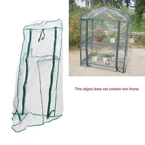 Portable Greenhouse Instant Pop-up Fast Setup Indoor Outdoor Plant Gardening Green House Canopy (Not Included The Iron Stand)