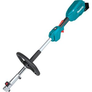 Makita XUX02SM1X4 18V LXT Lithium-Ion Brushless Cordless Couple Shaft Power Head Kit With 13" String Trimmer & 10" Pole Saw Attachments (4.0Ah)