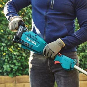 Makita XUX02SM1X4 18V LXT Lithium-Ion Brushless Cordless Couple Shaft Power Head Kit With 13" String Trimmer & 10" Pole Saw Attachments (4.0Ah)