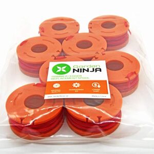garden ninja 10ft trimmer/edger spool compatible wa0004, 8-pack