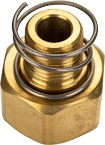 simpson cleaning 7100355 replacement 3/4-inch female garden hose for pressure washer pumps, 3/8-inch mnpt, gold