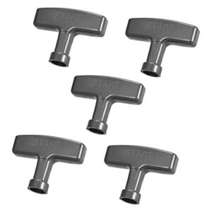 uxcell recoil handle pull start replacement garden machine fitting 5pcs