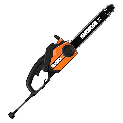 WORX WG303.1 14.5 Amp 16" Electric Chainsaw & Sun Joe SWJ-OIL Premium Bar, 1-Quart