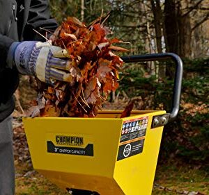 Champion Power Equipment 200905 3-Inch Portable Chipper-Shredder with Collection Bag