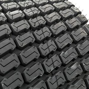 MILLION PARTS Set of 2 23x10.50-12 Lawn Mower Cart Turf Tires Garden Mower Tractor Cart 23-10.50-12 4PR Tire