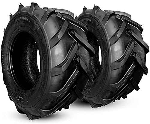 2 NEW HORSESHOE 16x6.50-8 Super Lug Pattern w/18 Pairs of Herring Bone for Ditch Witch Trencher AG Farm Tractor Ridding Lawn Mower Tires Tubeless 16 650 8 ATV1 T148 166508