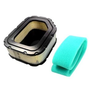 hqrp air filter and pre-filter compatible with craftsman 33180, kh3288303s1, 32 883 03-s1, 32-083-03-s, 3288303 fits dgs 6500 917.28745, gt 6000 917.28861 garden tractors