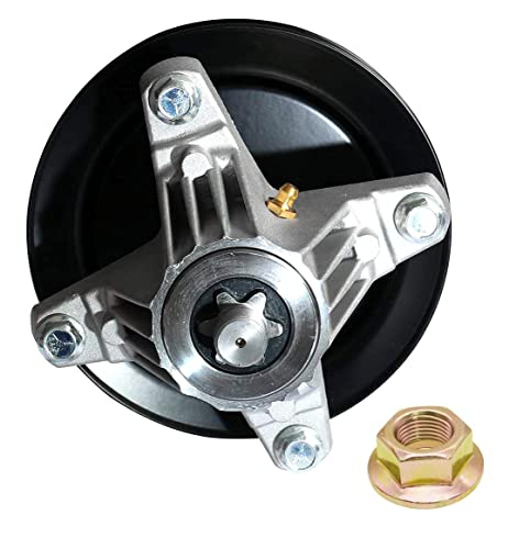 G.Times 6.3" Dia Pulley Blade Spindle Assembly Replaces 618-04822 918-04889 918-04822B 918-04950 mounting Hardware is Included