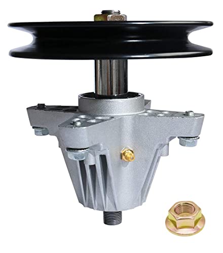 G.Times 6.3" Dia Pulley Blade Spindle Assembly Replaces 618-04822 918-04889 918-04822B 918-04950 mounting Hardware is Included