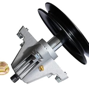 G.Times 6.3" Dia Pulley Blade Spindle Assembly Replaces 618-04822 918-04889 918-04822B 918-04950 mounting Hardware is Included