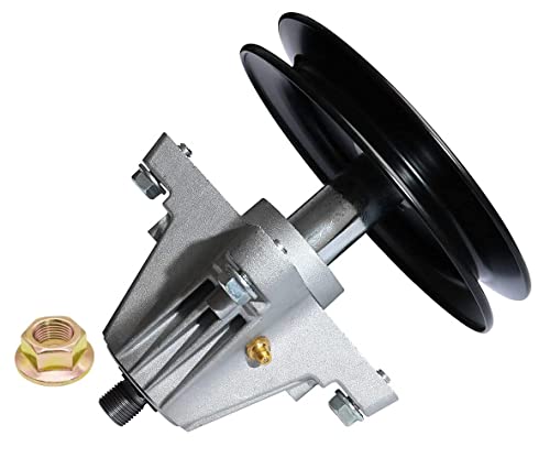 G.Times 6.3" Dia Pulley Blade Spindle Assembly Replaces 618-04822 918-04889 918-04822B 918-04950 mounting Hardware is Included