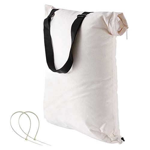 Haiouus Universal Leaf Vacuum Blower Bag Bottom Debris Dump Bag, Compatible with Leaf Blowers and Ultra Blower Rake