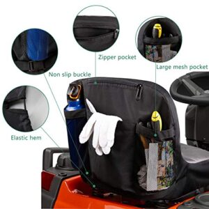 Himal Riding Lawn Mower Seat Cover, Durable 600D Polyester Oxford Durable Tractor Seat Cover,Medium