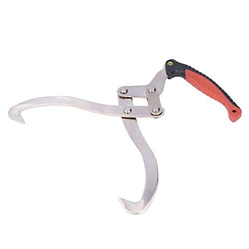 DEWin Log Tongs,Log Lifting Grapple Hook Wooden Claw Suitable for Garden Wood Handling