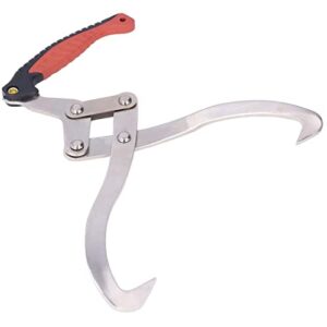 DEWin Log Tongs,Log Lifting Grapple Hook Wooden Claw Suitable for Garden Wood Handling