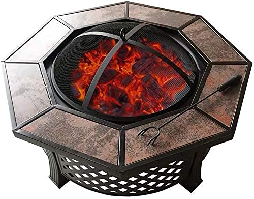 Fire Pits,BBQ Grill,for Outdoor Camping Picnic Bonfire Patio Backyard Garden Beaches Park,Family Essential Multifunctional Stove