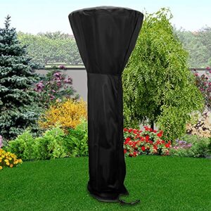 Jeanoko Patio Heater Cover, Wear Resistance Multipurpose Dustproof Heater Cover Waterproof for Garden(226x85x48CM)