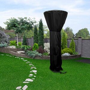 Jeanoko Patio Heater Cover, Wear Resistance Multipurpose Dustproof Heater Cover Waterproof for Garden(226x85x48CM)