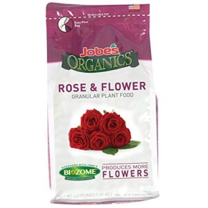 jobe’s 09426 granular plant food flower & rose, 4lbs