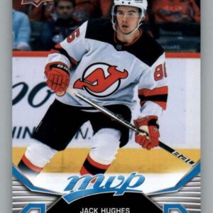 2022-23 Upper Deck MVP #9 Jack Hughes New Jersey Devils NHL Hockey Trading Card