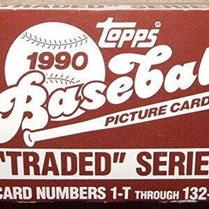 1990 Topps Traded Set Complete M (Mint)