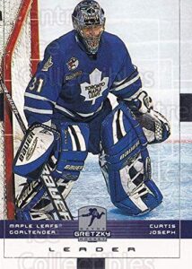(ci) curtis joseph hockey card 1999-00 wayne gretzky hockey (base) 166 curtis joseph