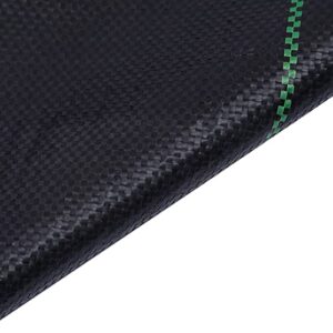 GRASSCLUB Weed Barrier Fabric, Garden Landscape Weed Blocker Woven Fabric Heavy Duty Ground Cover Mat (3)