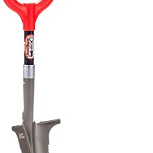 Radius Garden 22411 Root Slayer Mini-Digger Shovel, Red