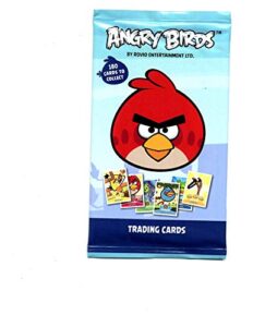 angry birds trading cards pack