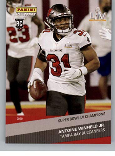 2021 Panini Super Bowl LV Champions #27 Antoine Winfield Jr. Tampa Bay Buccaneers (2020 NFL Season Champs - Panini Instant) NFL Football Card NM-MT