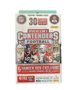 2020 panini contenders football hanger box (30 cards/box)