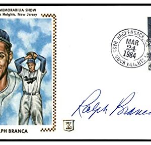 Ralph Branca Signed First Day Cover FDC Autographed Dodgers PSA/DNA