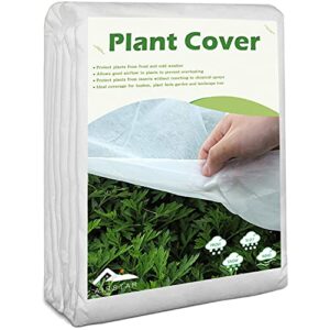 airstar plant covers, garden floating row cover 7’×25’ fabric non-woven for frost protection freeze protection for vegetables fruit tree plant frost blanket cover for cold weather(hoops not included)