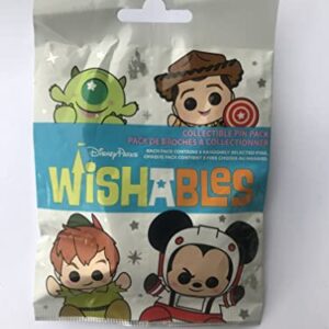 Disney Pin Wishables Mystery Pack Series 2 (5 Pins)