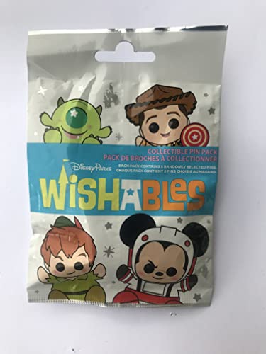 Disney Pin Wishables Mystery Pack Series 2 (5 Pins)