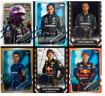 2021 Topps Formula 1 Racing HOBBY box (18 pks/bx)