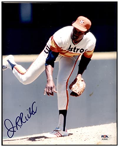 J.R. Richard Signed Photo 8x10 Autographed Astros PSA/DNA