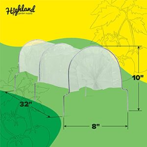 Mini Garden Tunnel Shade Cover Poly Greenhouse Protection from Heat Frost Winter Gardening Green House Sun Shades Cloche Hoops Plant Covers Hoop House Outside Heavy Duty Garden Row Cold Green Houses