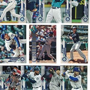 Seattle Mariners/Complete 2020 Topps Mariners Baseball Team Set! (21 Cards) Series 1 and 2. Kyle Lewis Rookie! ***PLUS*** A Bonus Ken Griffey Jr Card!