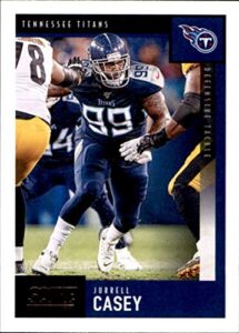 2020 score #120 jurrell casey tennessee titans nfl football card nm-mt