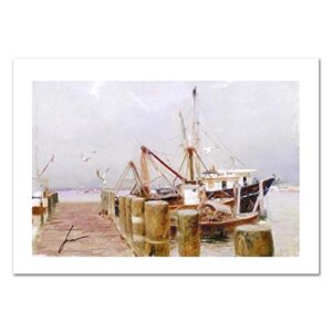 pino,”safe harbor”, canvas